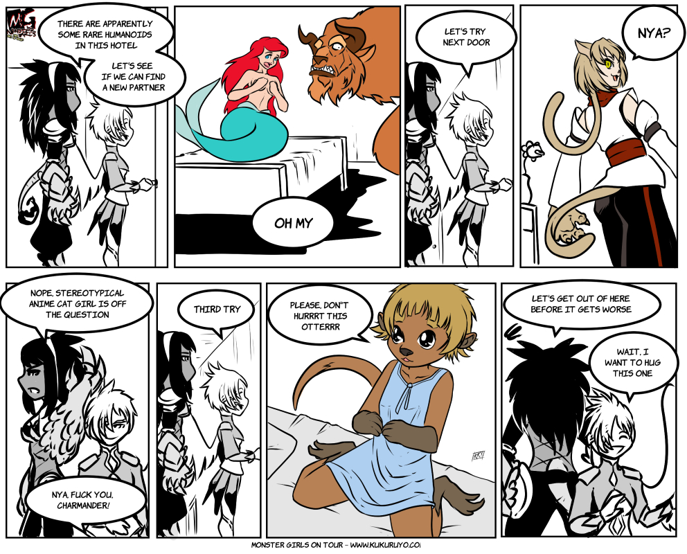 Monster girls on tour - Episode 29, Page 1: Page 029